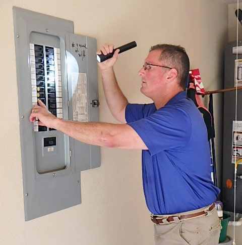 home inspections dallas tx, home inspector dallas tx, electrical panel
